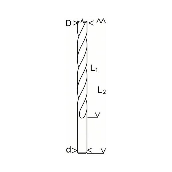 Wiertło Bosch kręte 20mm  (2608597203)