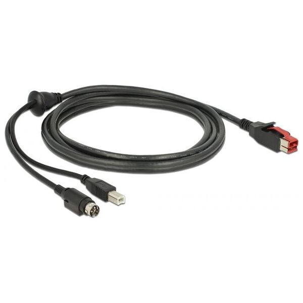 Kabel USB Delock USB-A - 3 m Czarny (85489)