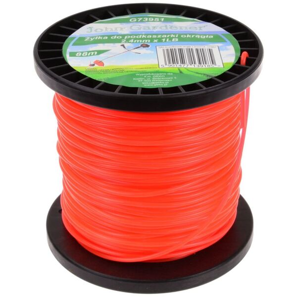 Geko Żyłka do podkaszarki okrągła 2.4mmx1LB (27)