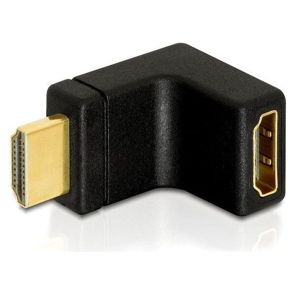 Adapter AV Delock HDMI - HDMI czarny (65072)