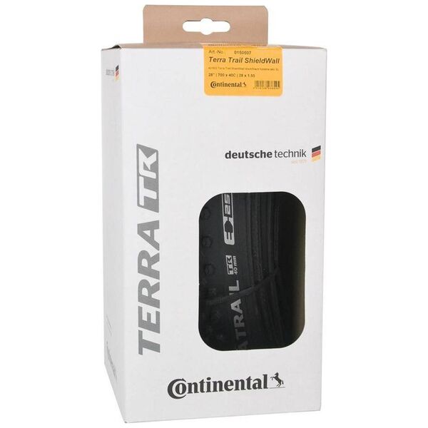 Continental Opona Continental Terra Trail TR Shield Wall 28x1.50" (40-622) zwijana, czarny