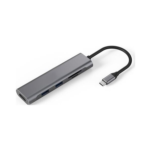 Προσαρμογέας USB Type-C Extra Digital USB Adapteris - 2 x USB 3.0, HDMI, SD, TF 13223932 9990000913459