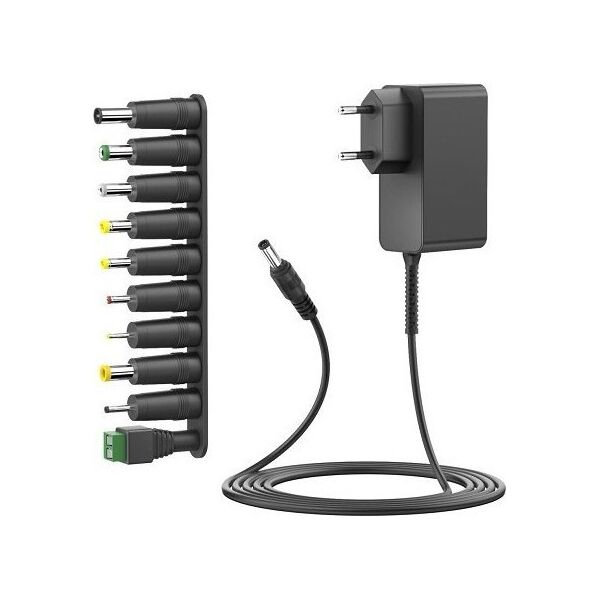 Extra Digital Extra Digital Universalus maitinimo šaltinis τροφοδοτικό laptop 30W: 12V, 2,5A 13223934 9990000700226