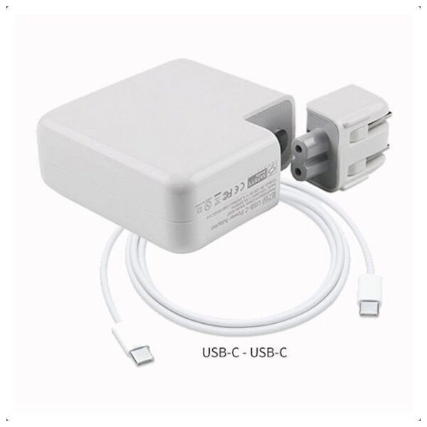 Extra Digital Extra Digital Nešiojamo kompiuterio įkroviklis USB-C τροφοδοτικό για φορητό υπολογιστή, 87W 13223935 9990000420322