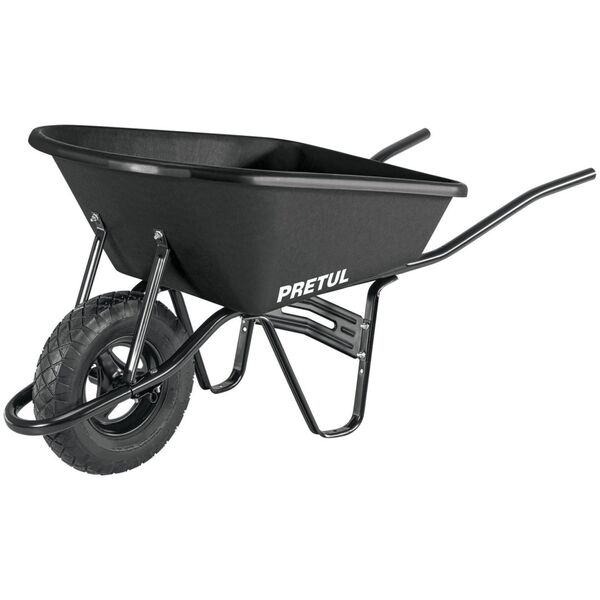 Truper Truper Sodo karutis su plasticine talpa ir gumbuota padanga 95L Pretul® 13284014 7506240690085