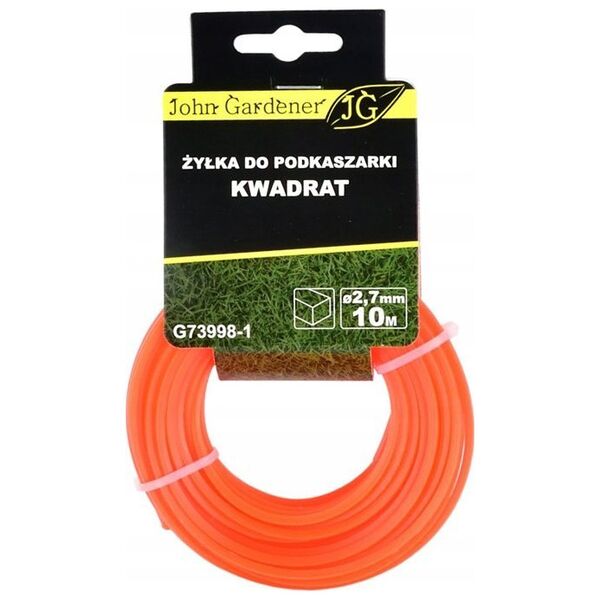 Geko Żyłka do podkaszarki kwadrat 2,7mmx10m (20/200)