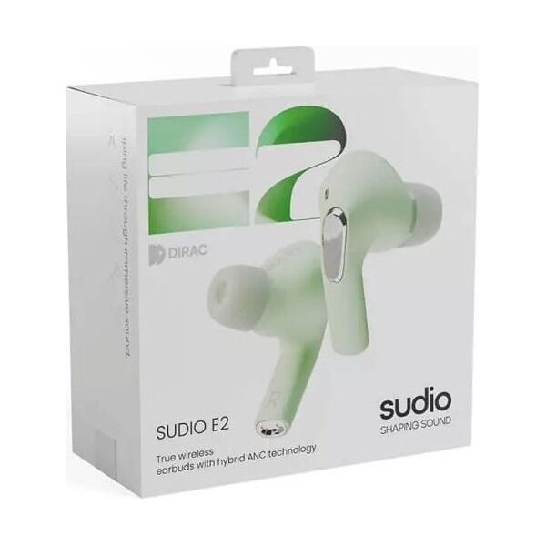 Sudio Sudio E2 Belaidės Bluetooth Earbuds Jade 13411808 7350071381618