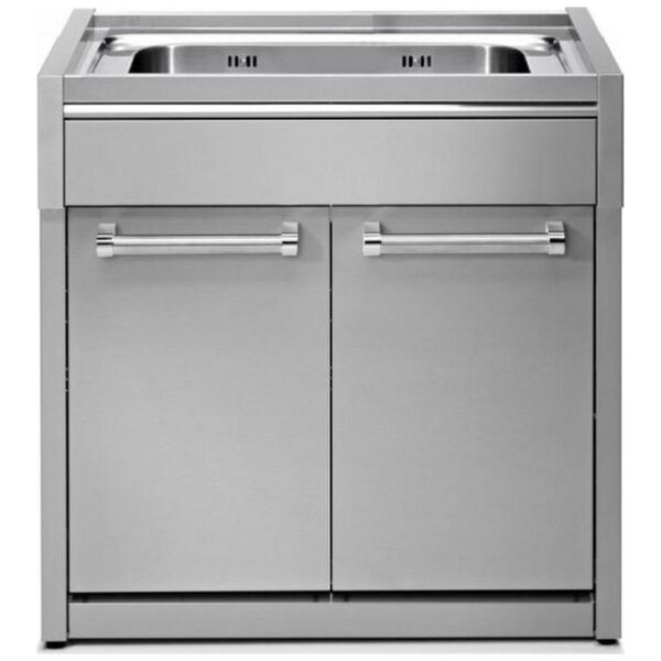 Χάλυβας Nerūdijančio plieno spintelė modulis su plautuve Steel Genesi G9S-L1G SS 13412931 4772941024631
