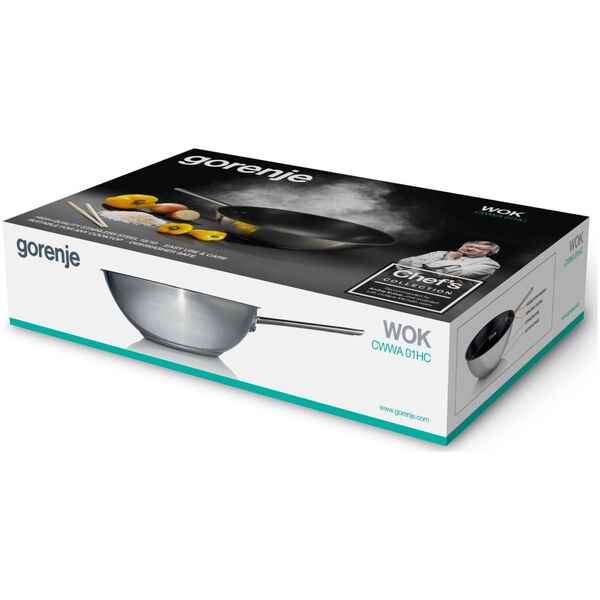 Gorenje Μαγειρικά σκεύη WOK Τηγάνι Gorenje CWWA01HC 13413082 3838782013096