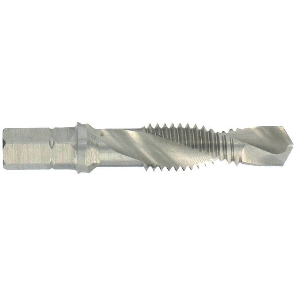 Tivoly Kombinuotas sriegiklis su krajžtu (2 in1) HSS, 1/4" εξάγωνο, M6x1xL44 TIVOLY 13417070 3221910881627