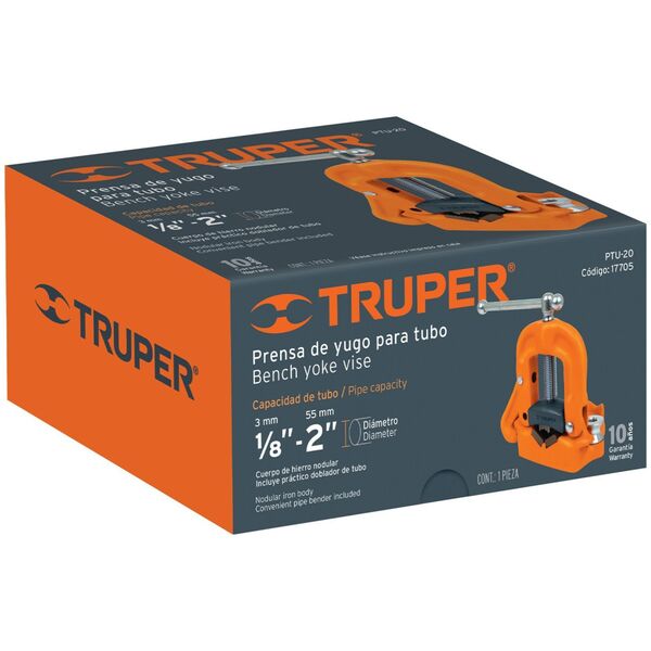 Truper Spaustuvas vamzdžiams, atlenkiamas 2", 50mm Truper® 13417100 7501206692158