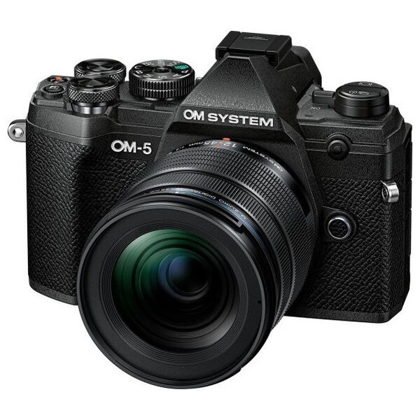 Aparat Olympus OM-5 czarny + M.Zuiko Digital ED 12-45mm f/4.0 PRO (V210022BE000)