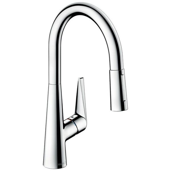 Βρύση κουζίνας Hansgrohe Virtuvinis maišytuvas su ištraukiama žarna Hansgrohe Talis M51 72817000 13454225 4059625197981