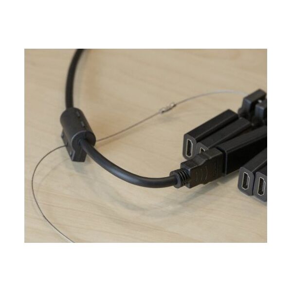 Adapter USB Deltaco Modulinis HDMI adapterių rinkinys DELTACO, USB- C, mDP, DP, Mini, Micro, juodas / HDMI-AR10 / 1902496