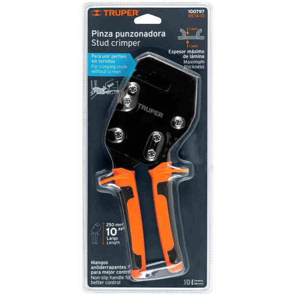 Truper Profilių sujungimo replės, vienarankės, 250mm Truper®