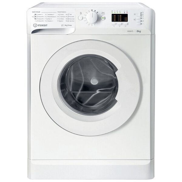 Πλυντήριο ρούχων Indesit INDESIT Πλυντήριο ρούχων MTWSA 61053 W EE, 6kg, 1000rpm, Ενεργειακή κλάση D, Βάθος 42,5 cm 13468655 8050147678091