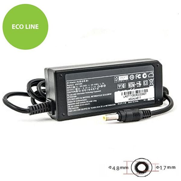 Orico AS24J4817 Τροφοδοτικό φορητού υπολογιστή ASUS 220V, 24W: 9,5V, 2,5A 13514815 6951758370683