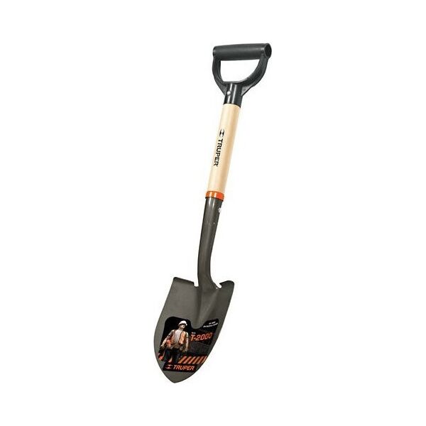Truper Kastuvas, "D"formos rankena, medinis kotas. Darbinis plotis 15cm Truper® 13783028 7501206645727