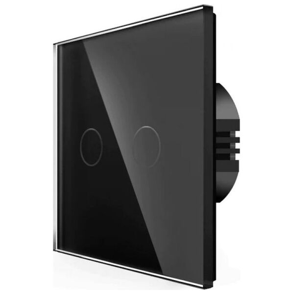 Hurtel Spring Dvipolis sensorinis jungiklis, nuotolinis valdymas (WIFI), Juodas 13783890 713239861693