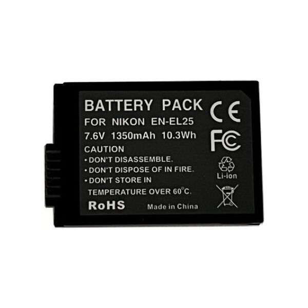 Extra Digital μπαταρία NIKON EN-EL25, 1350mAh 13838360 9990000000000