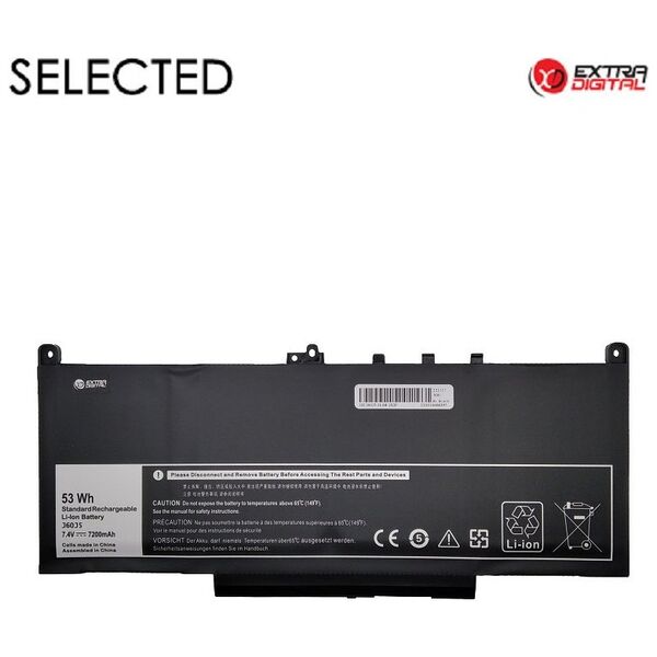 Extra Digital μπαταρία υπολογιστή Nešiojamo DELL J60J5, Extra Digital Selected 13838447 9990000000000