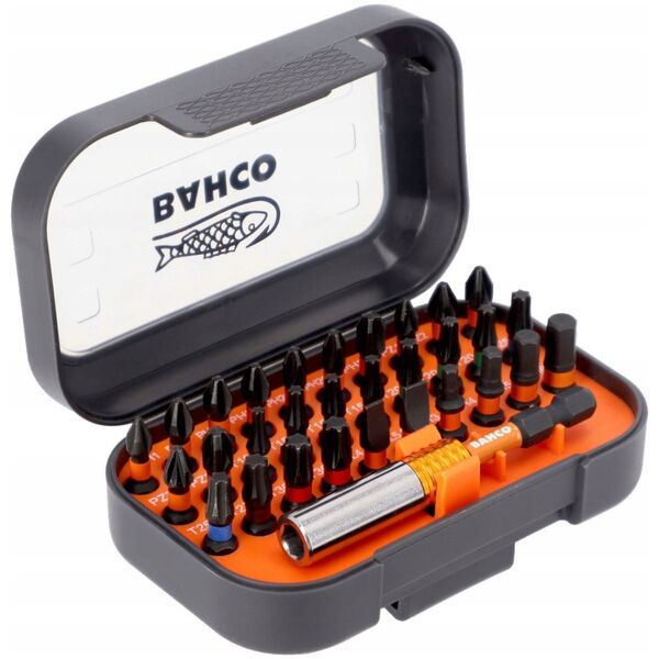 Bahco Smūginių antgalių rinkinys Slotted/ Phillips/Pozidriv/TORX 13838922 7314150000000