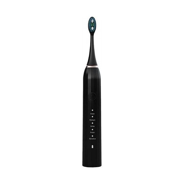 Οδοντόβουρτσα Osom Oral Care Įkraunamas, elektrinis, garsinis dantų šepetėlis, juodas OSOMORALM1BL 13928832 4772132020152