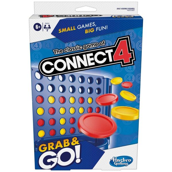 Το παιχνίδι Hasbro Travel Connect 4 Grab&Go 13974338 5010996239921