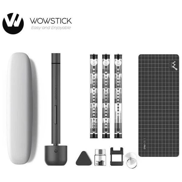 Xiaomi Elektrinis atsuktuvas su keičiamais antgaliais (20vnt) XIAOMI WOWSTICK 1P+ 14038790 1000002092309