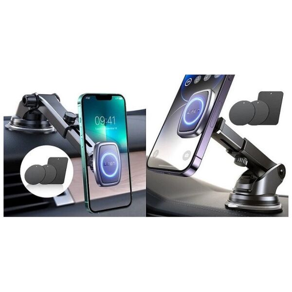 Extra Digital Magnetinis telefono laikiklis automobiliui LISEN tvirtinamas prie prietaisų skydelio 14071350 9990000390359