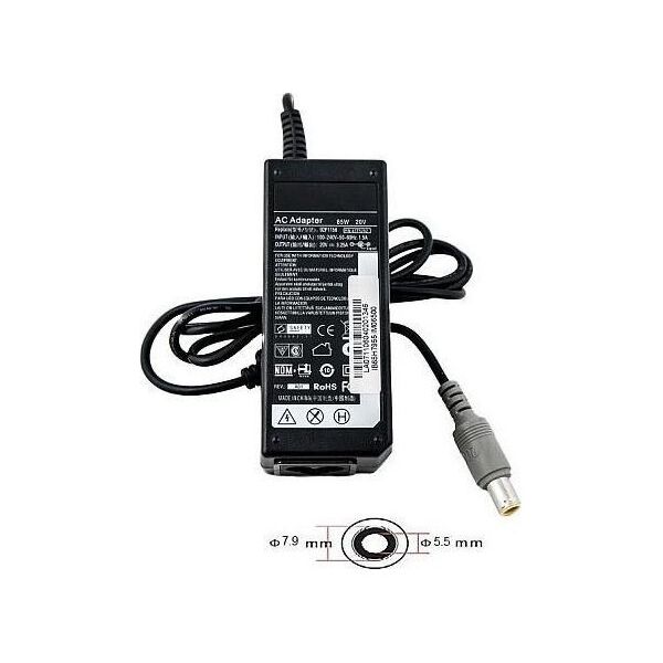 Τροφοδοτικό laptop Extra Digital Extra Digital Nešiojamo komiuterio įkroviklis LENOVO 65W: 20V, 3.25A 14071357 6951758370430