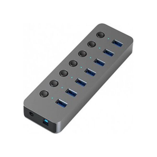 Προσαρμογέας USB Extra Digital Adapteris USB A 3.0 - 7 x USB 3.0 su jungikliais 14071877 9990000913480
