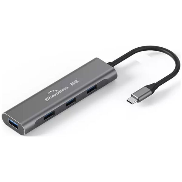 USB Extra Digital Adapteris USB Type-C - 4 x USB 3.0 14071892 6938143375317