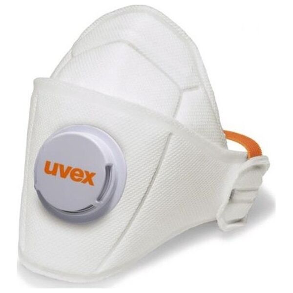 Uvex Respiratorius Uvex silv-Air Premium 5210 FFP2, sulankstomas, su vožtuvu,3 vnt, mažmeninė pakuotė