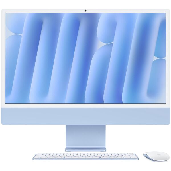 Laptop Apple iMac 24” 4.5K Retina, Apple M4 10C CPU, 10C GPU/16GB/256GB SSD/Blue/RUS