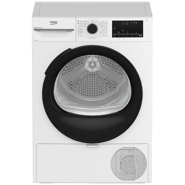 BEKO Dryer BM3T49230W A++, 9kg, Gylis 52.1 cm, Heat Pump