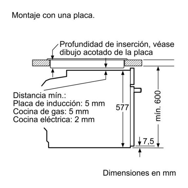 Įmontuojama orkaitė Siemens HB676G0W1