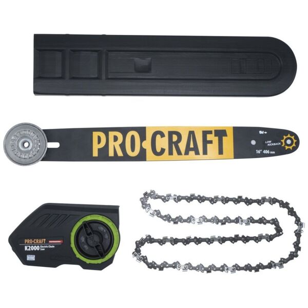 Elektrinis grandininis pjūklas ProCraft K2000, 1800 W