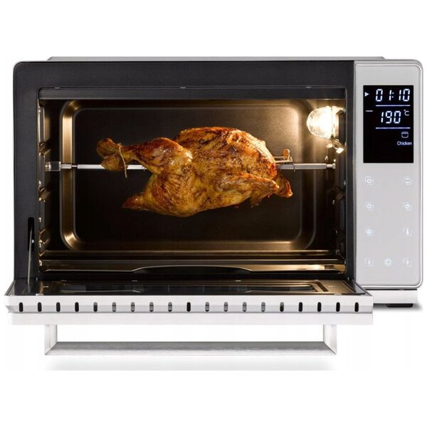Caso | Compact orkaitė | Bake & Style 26 Touch | Easy Clean | Compact | 1500 W | Sidabrinis
