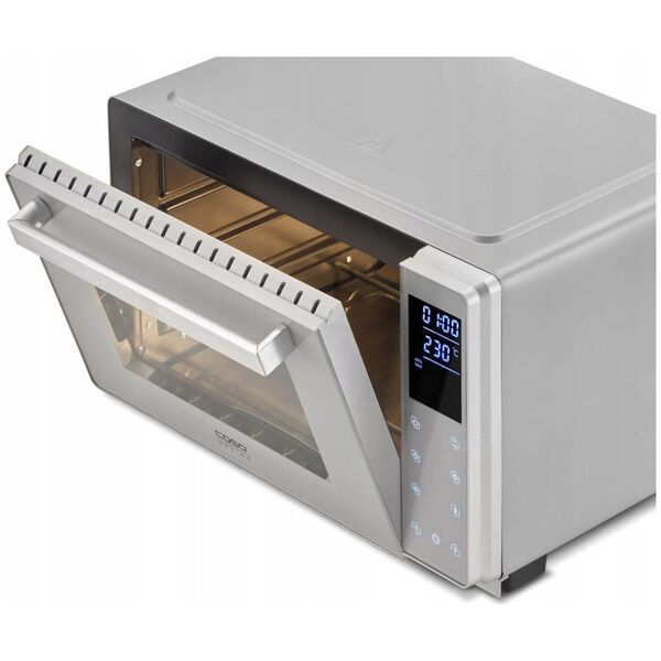 Caso | Compact orkaitė | Bake & Style 26 Touch | Easy Clean | Compact | 1500 W | Sidabrinis