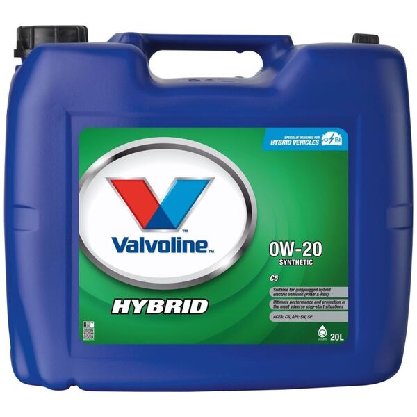 Alyva varikliui Hybrid C5 0W20 20L, Valvoline