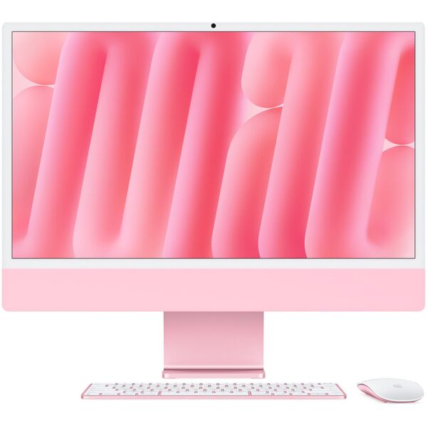 iMac 24” 4.5K Retina, Apple M4 10C CPU, 10C GPU/16GB/256GB SSD/Pink/SWE