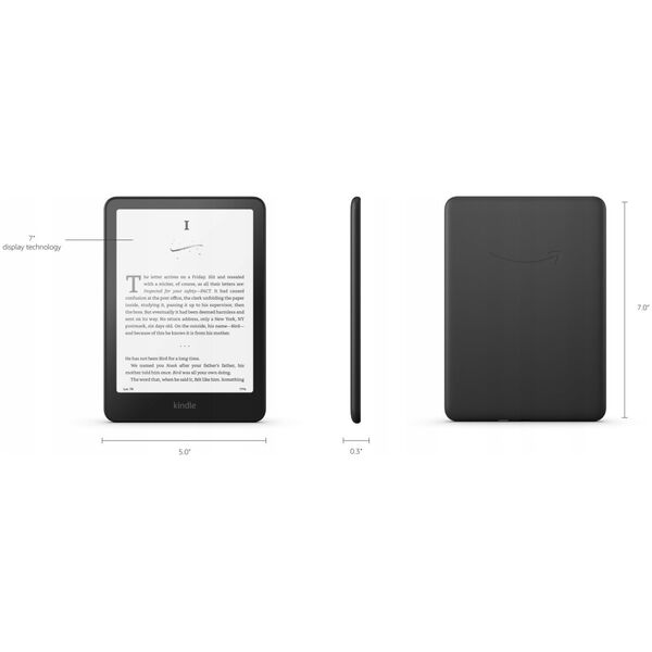 Amazon Kindle Paperwhite 2024 12th Gen 16GB, roosa/metallic raspberry