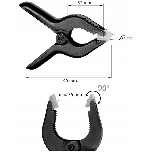 ARTPOL SPRING CLAMP 75mm 14268448 5900170000000