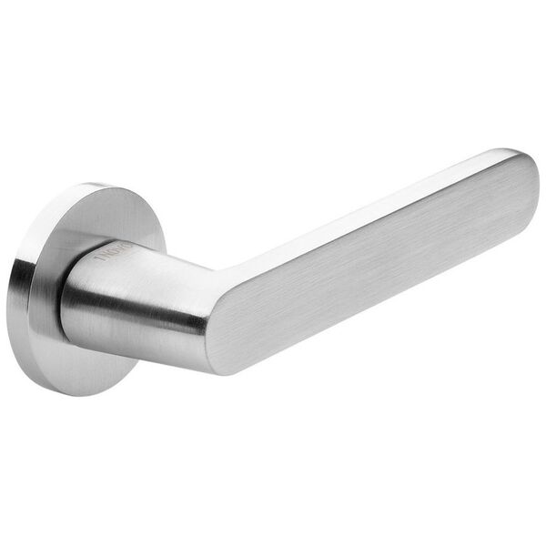 Door handle INOVO TORINO 178 SLIM, matt chrome color.