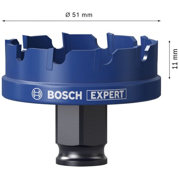 Bosch Bosch EXPERT Hole Saw Carbide SheetMetal 51mm
