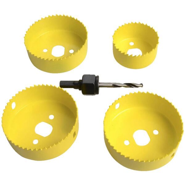 Usorteret Hulsavssæt Ø55-76 mm - 4 størrelser 13940459 5708614451861
