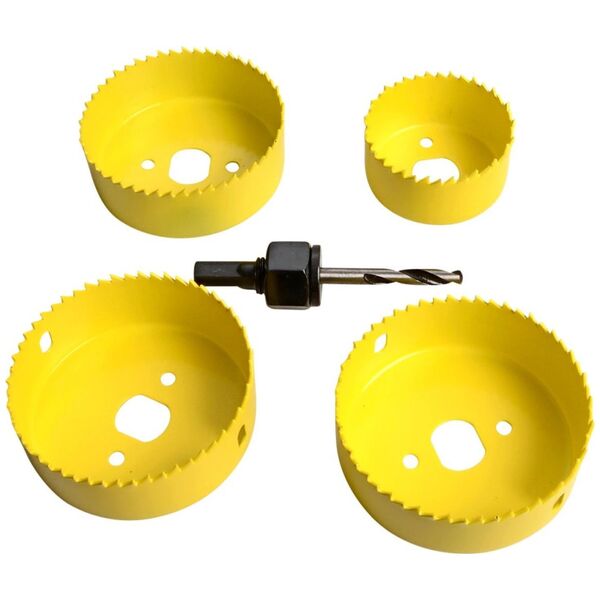 Usorteret Hulsavssæt Ø55-76 mm - 4 størrelser 13940459 5708614451861