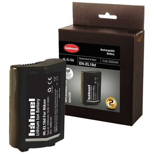Μπαταρία Hahnel Hähnel Nikon HL-EL18d / EN-EL18D 13944953 5099113102027