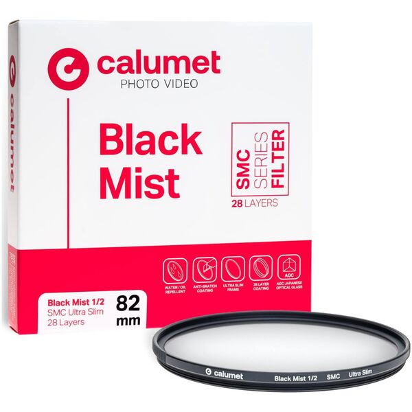 Calumet Filter Calumet Black Mist Filter 1/2 SMC 82 mm Ultra Slim 28 Layers 14071167 5903175625403